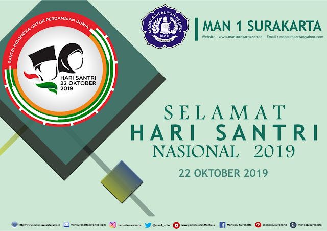 Hari Santri Nasional Menggema di MAN 1 Surakarta